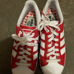 Adidas Bold Scarlet Heart Shoes